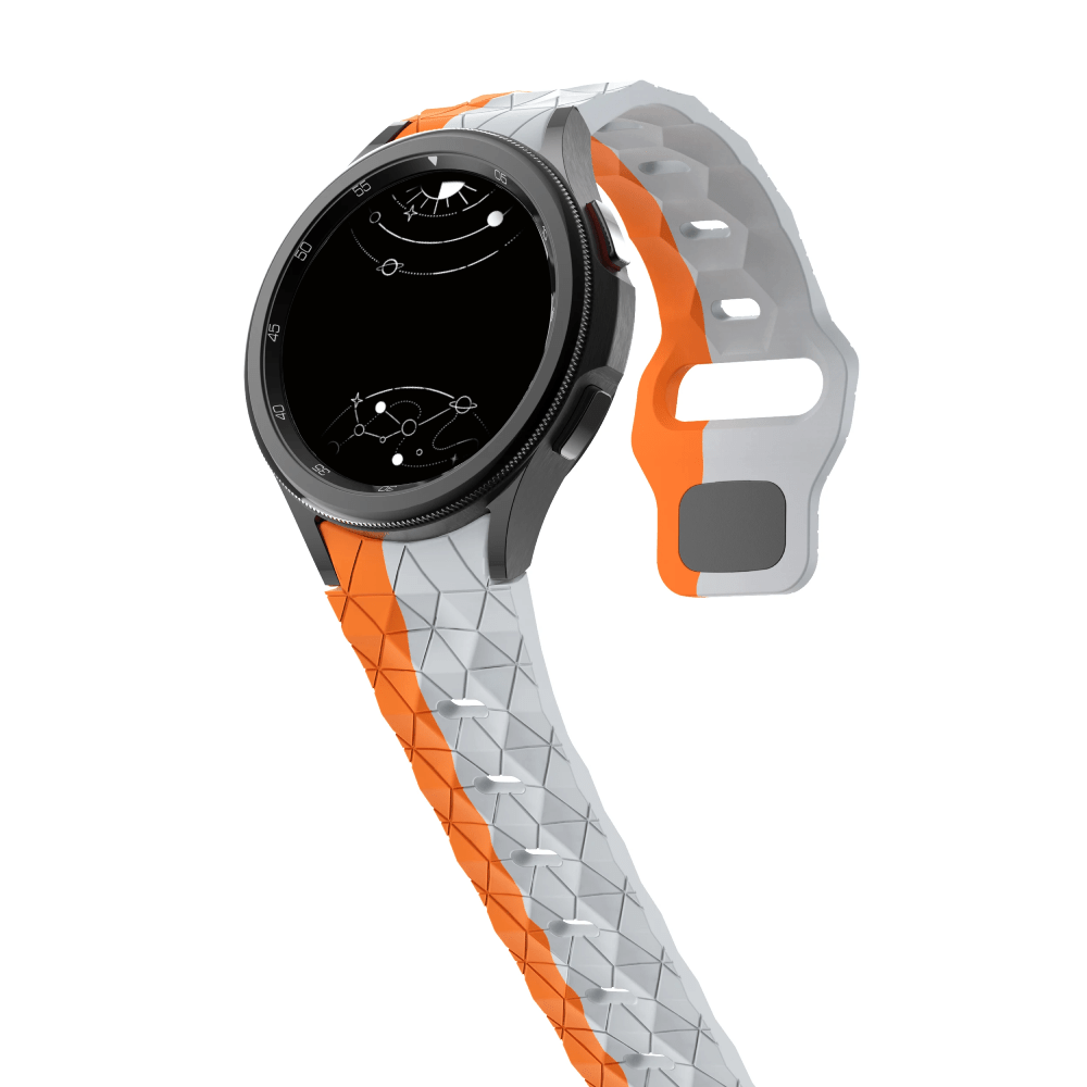 Instar Football Patterned Silicone Galaxy Band - Astra Straps
