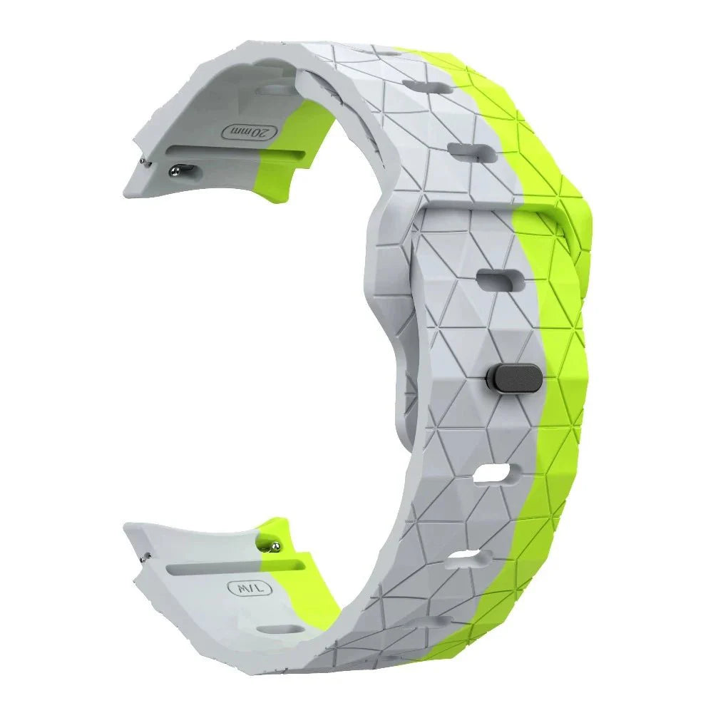 Instar Football Patterned Silicone Galaxy Band - Astra Straps