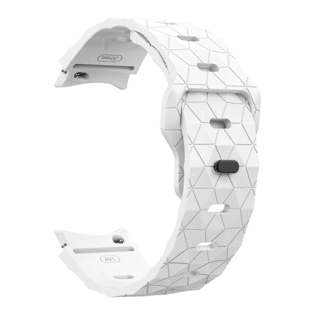 Instar Football Patterned Silicone Galaxy Band - Astra Straps