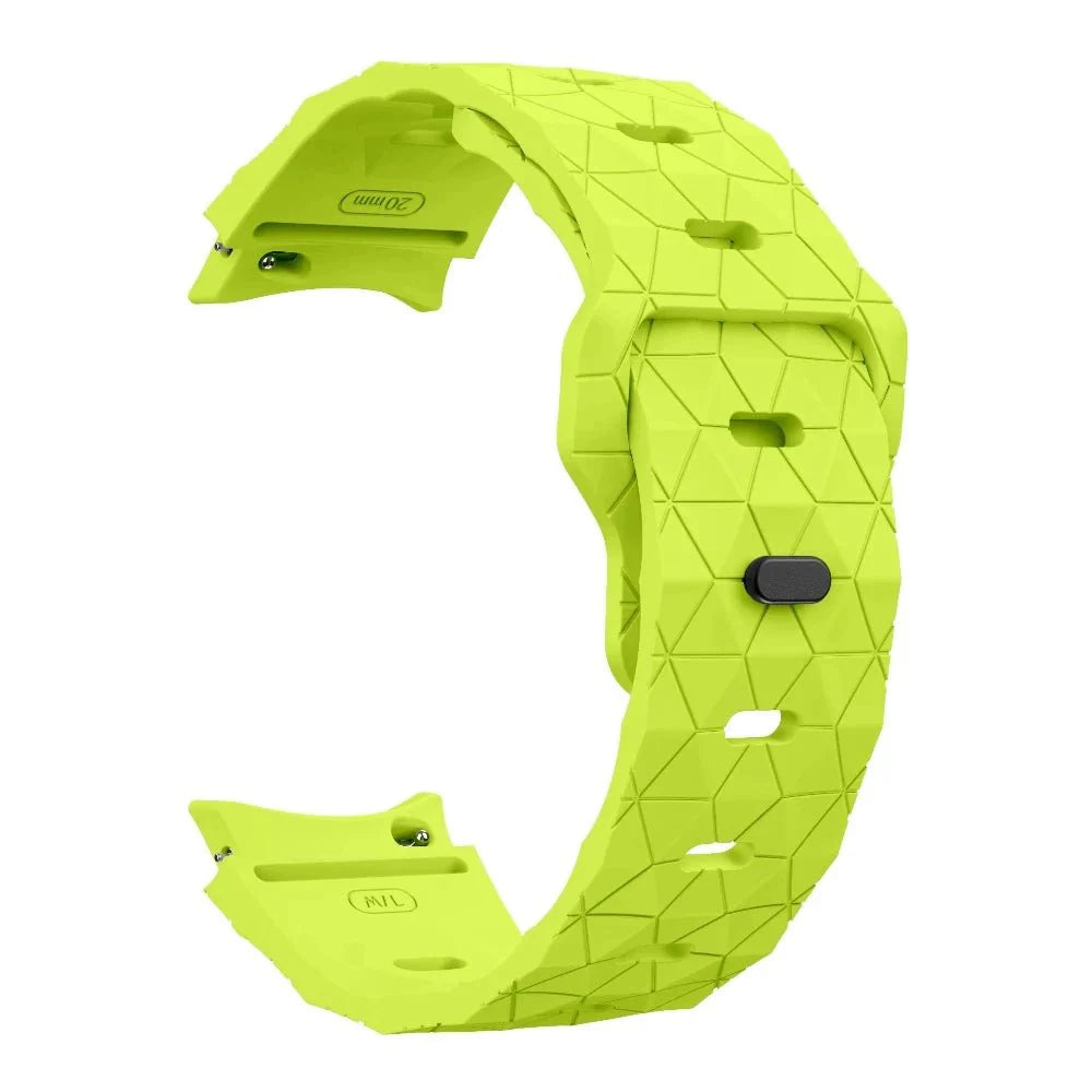 Instar Football Patterned Silicone Galaxy Band - Astra Straps