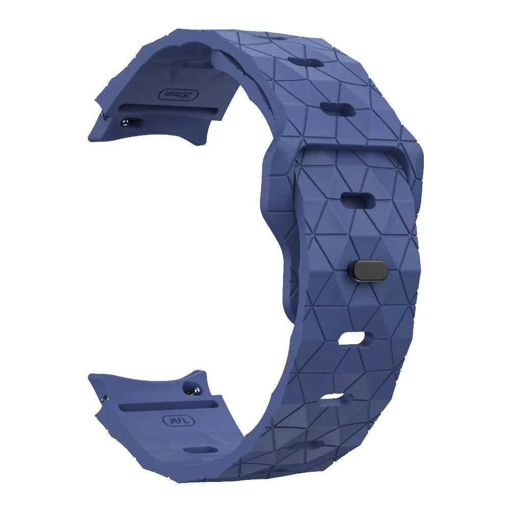 Instar Football Patterned Silicone Galaxy Band - Astra Straps
