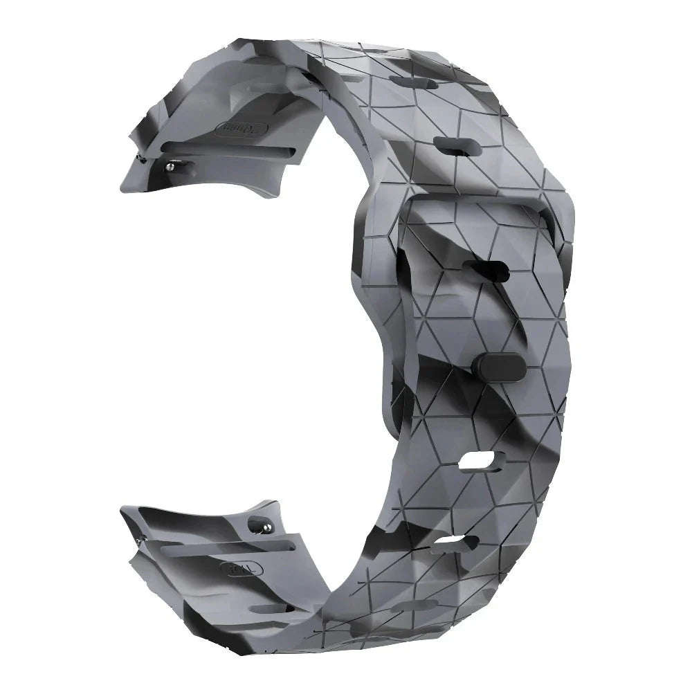 Instar Football Patterned Silicone Galaxy Band - Astra Straps