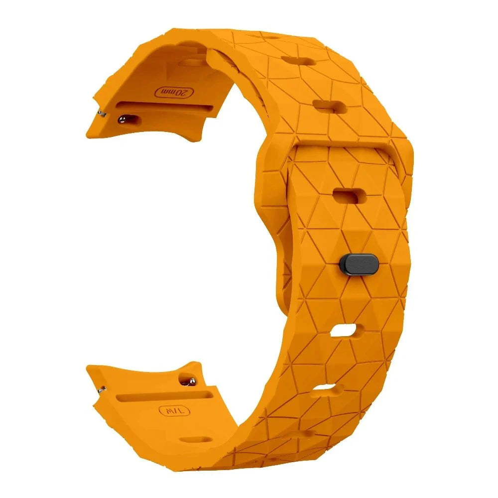 Instar Football Patterned Silicone Galaxy Band - Astra Straps