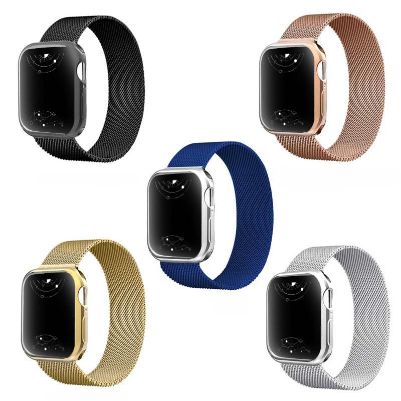 Jasper Milanese Stainless Steel Band With Case - Astra Straps