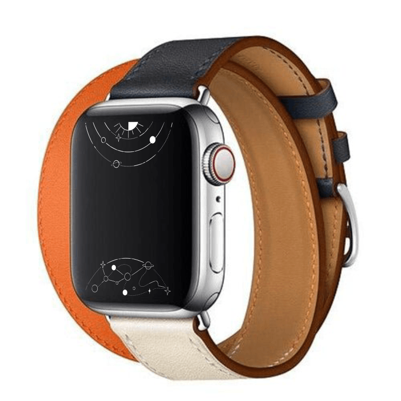 LA Double Tour Vegan Leather Band - Astra Straps