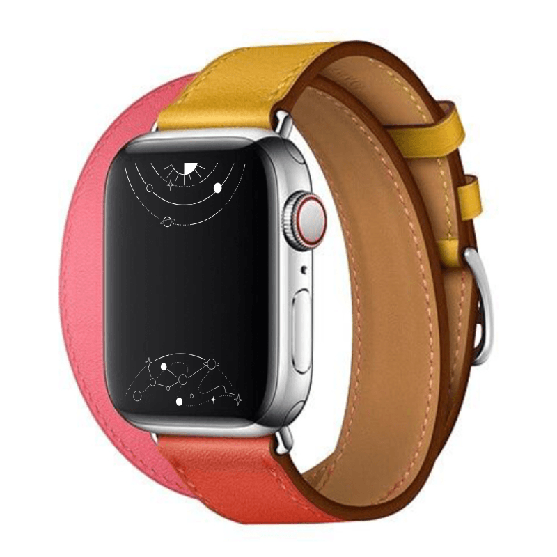 LA Double Tour Vegan Leather Band - Astra Straps