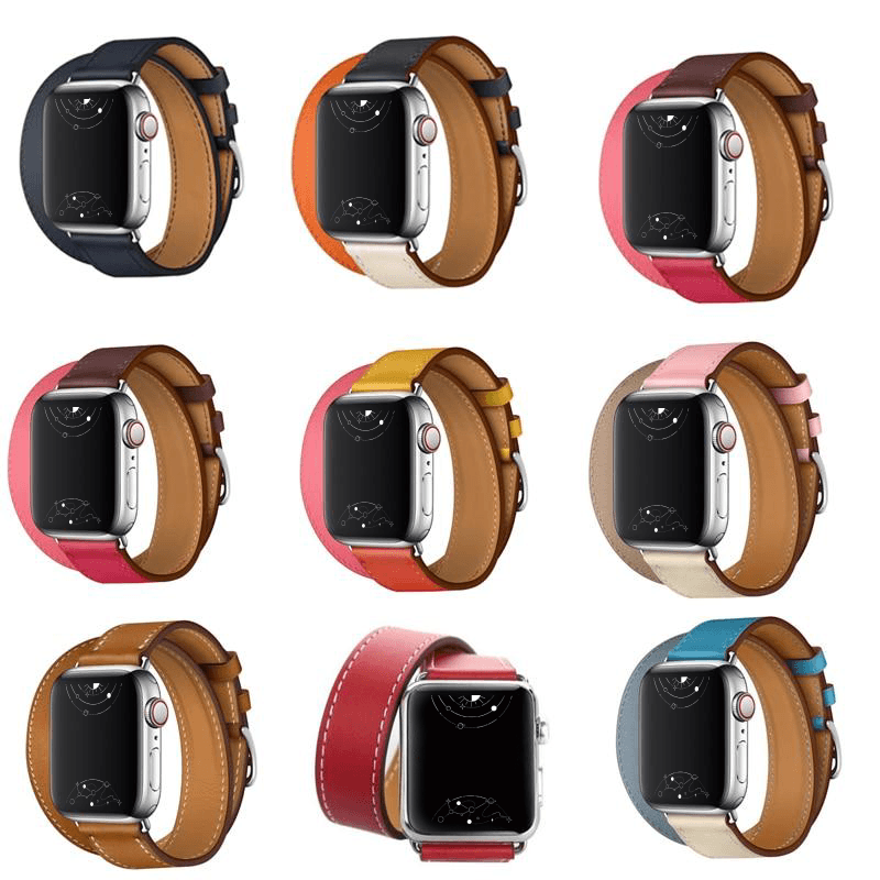 LA Double Tour Vegan Leather Band - Astra Straps