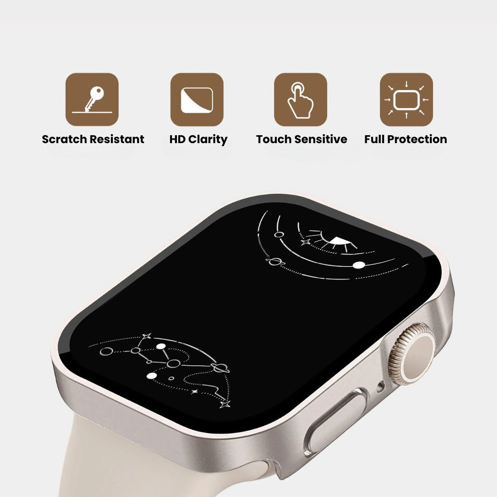 Lacerta Wasserdichtes Glasgehäuse für Apple Watch Series 10