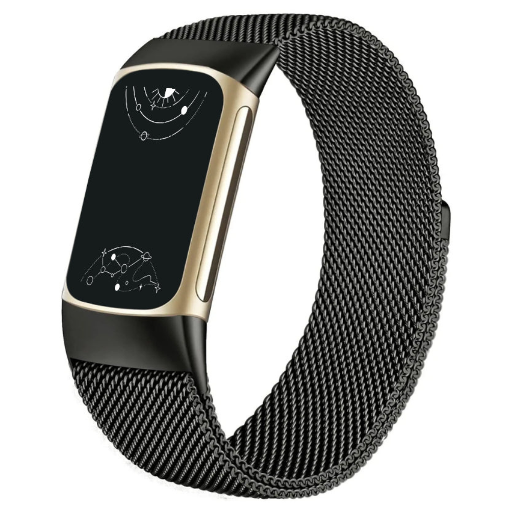 Lacteus Milanaise Edelstahl Armband für Fitbit Charge