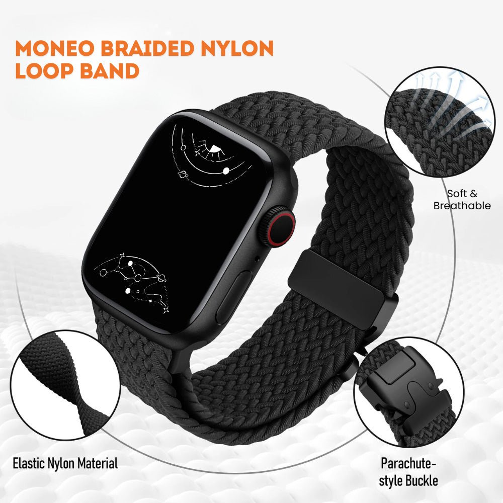 Moneo Geflochtenes Nylon Loop Armband