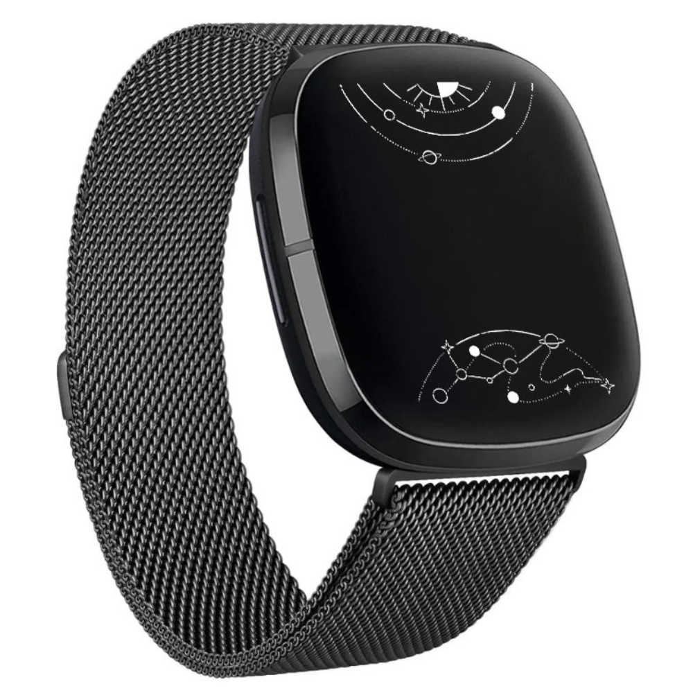 Monstro Milanese Stahl Armband für Fitbit Serie