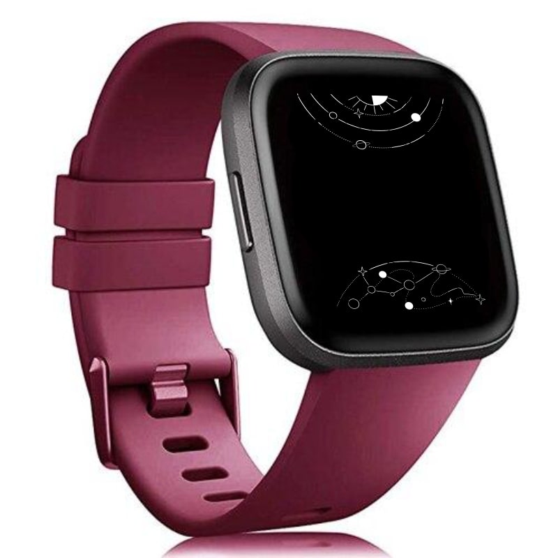 Novum Sports Silicone Fitbit Versa Band - Astra Straps
