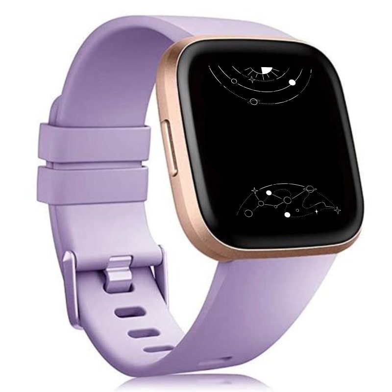 Novum Sports Silicone Fitbit Versa Band - Astra Straps