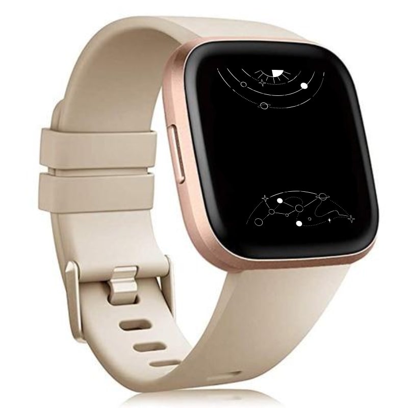 Novum Sports Silicone Fitbit Versa Band - Astra Straps
