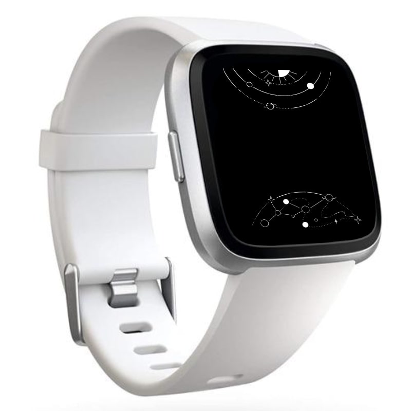 Novum Sports Silicone Fitbit Versa Band - Astra Straps