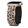 Obvius Silicone Band With Engraved Leopard Pattern - Astra Straps