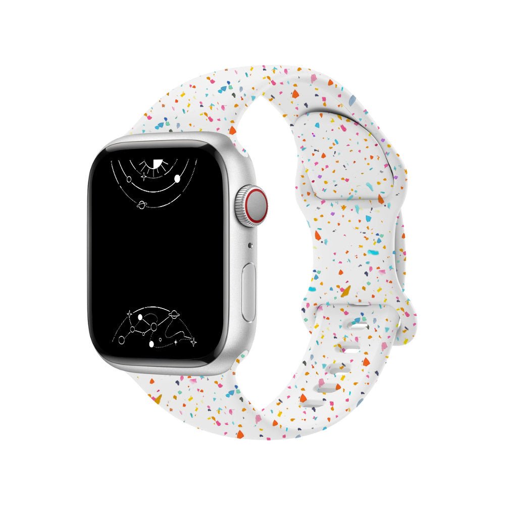 Picea Gedrucktes Sport Armband aus Silikon
