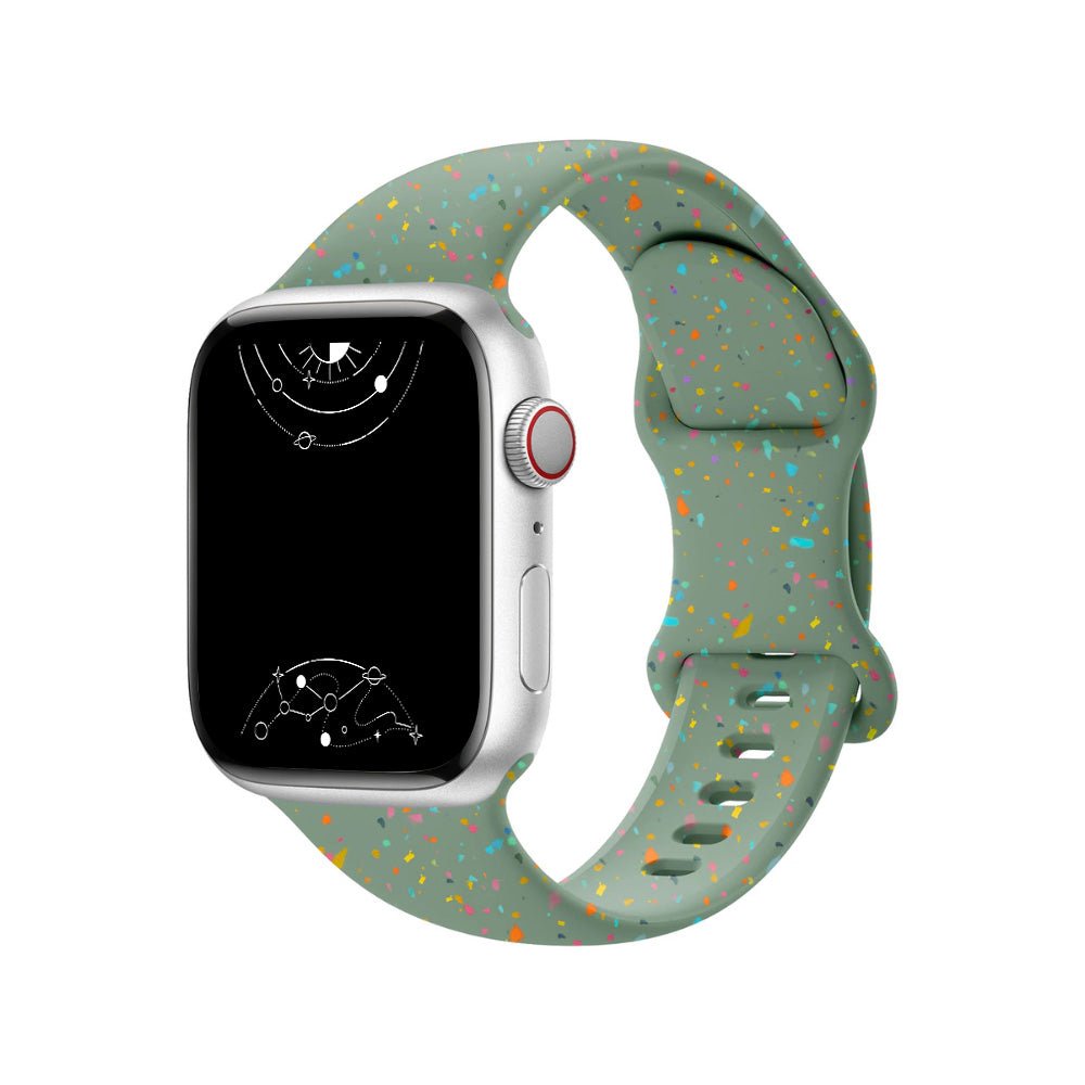 Picea Gedrucktes Sport Armband aus Silikon