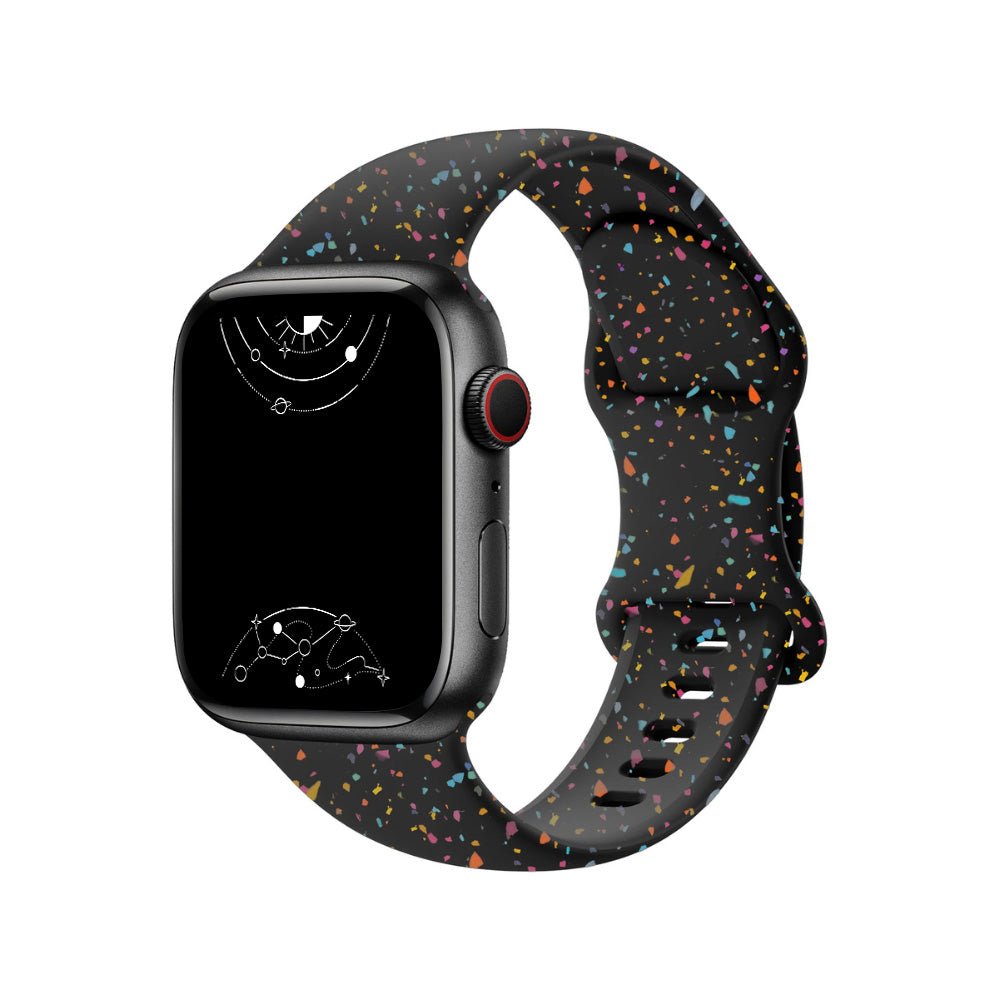 Picea Gedrucktes Sport Armband aus Silikon