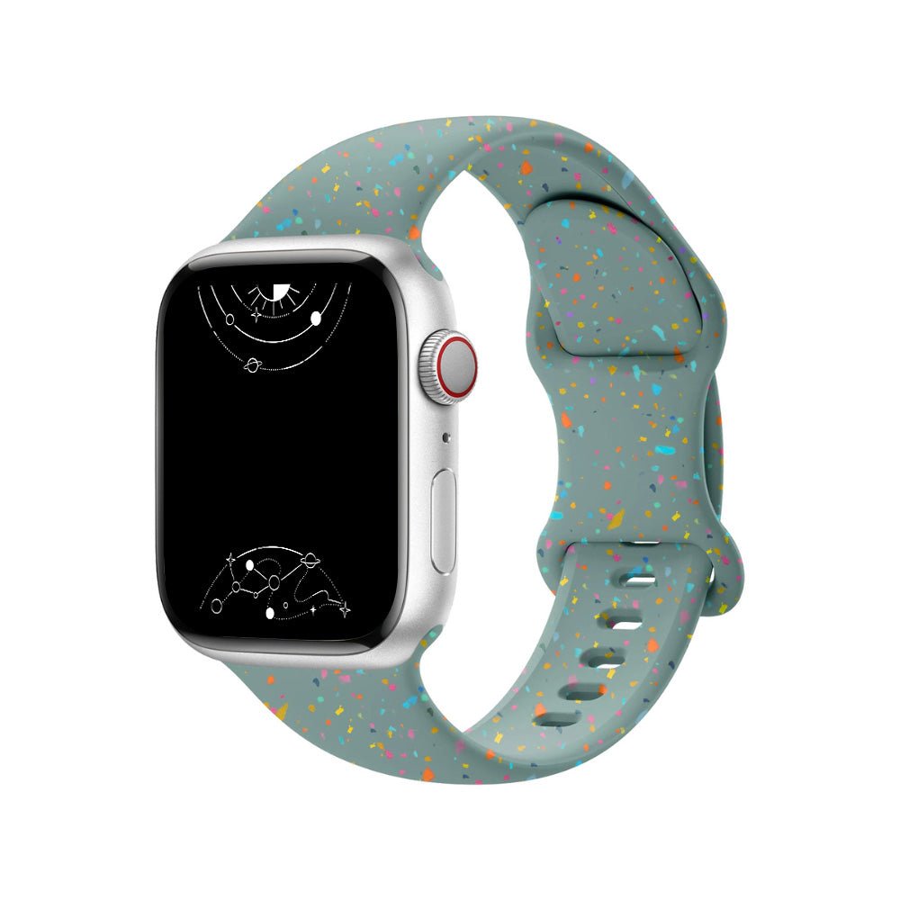 Picea Gedrucktes Sport Armband aus Silikon