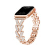 Polleo Diamond Bedazzled Luxus Stahl Armband