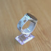 Teneo Graviertes Blumen Silikon Galaxy Armband