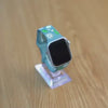 Velox Graviertes Blumen-Silikonarmband