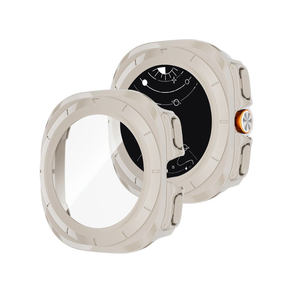 Puchre-Schutzhülle mit Glas-Displayschutz für Galaxy Watch Ultra