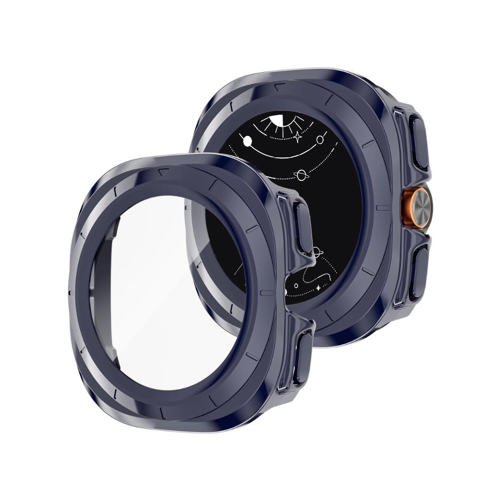 Puchre-Schutzhülle mit Glas-Displayschutz für Galaxy Watch Ultra
