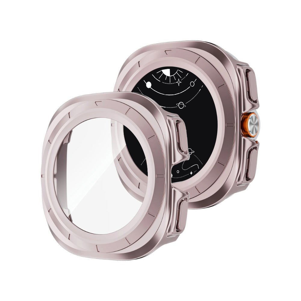 Puchre-Schutzhülle mit Glas-Displayschutz für Galaxy Watch Ultra