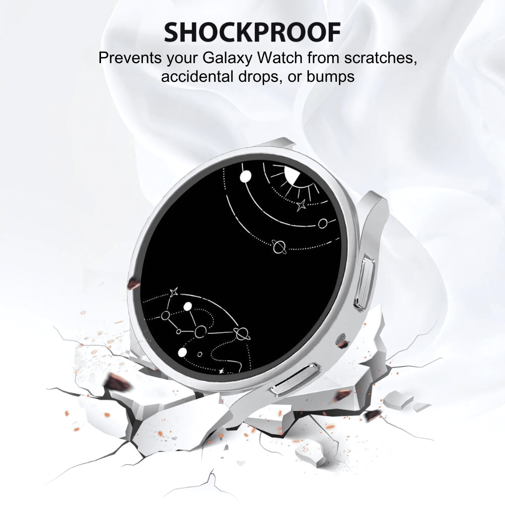 Quae Bumper Galaxy-Uhrenetui mit Glas-Displayschutz