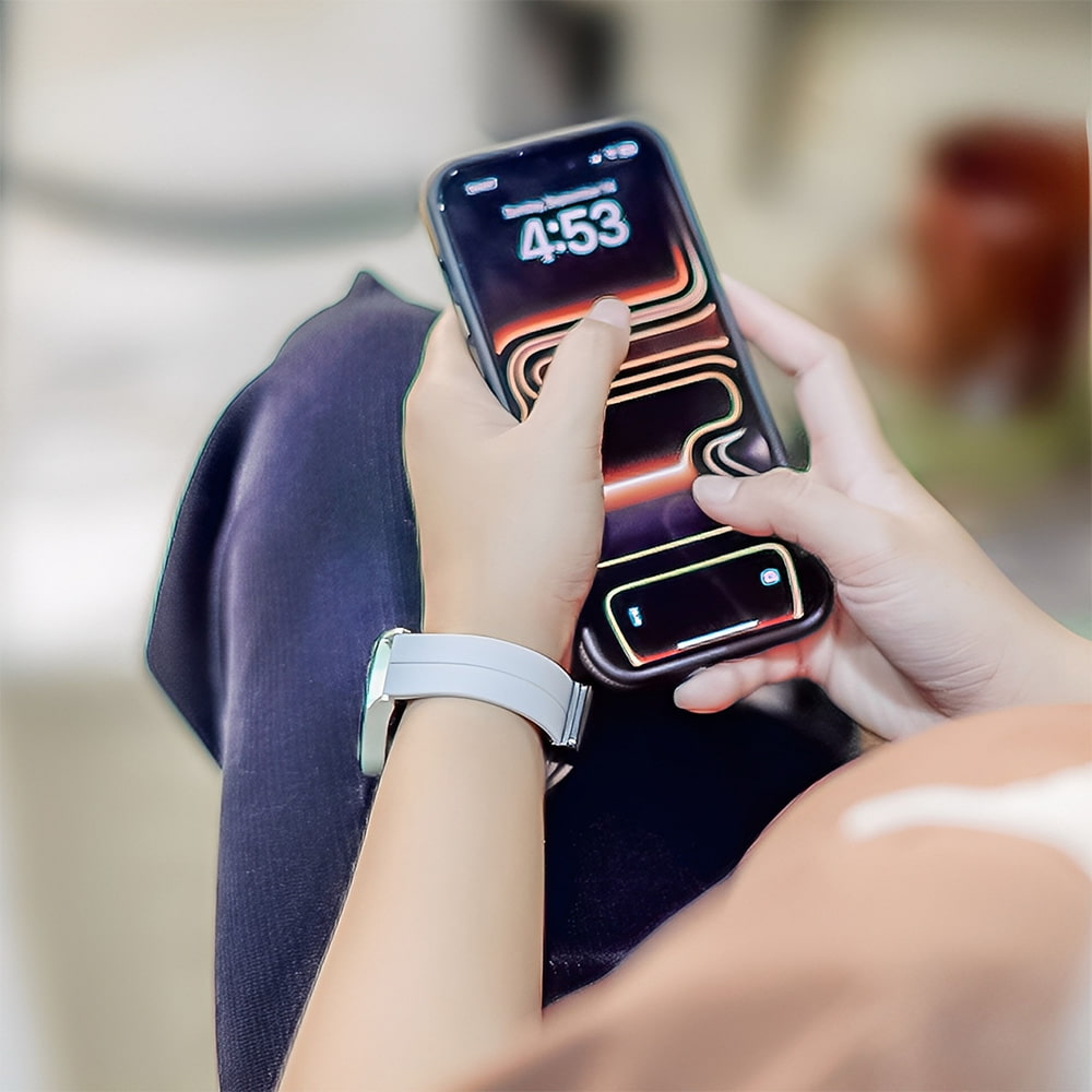 Cupio Magnetisches Silikon Galaxy Armband