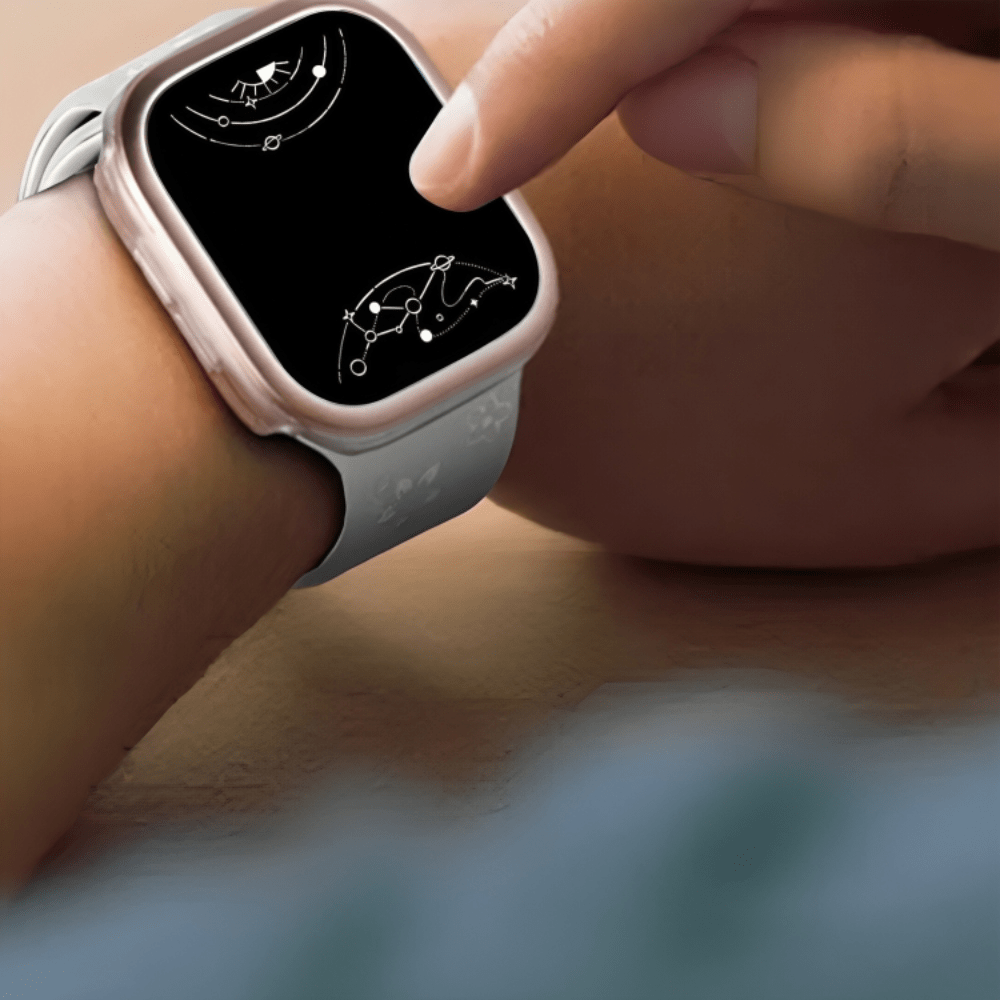 Sive Tempered Glass Metal Case for Apple Watch Series 10 - Astra Straps