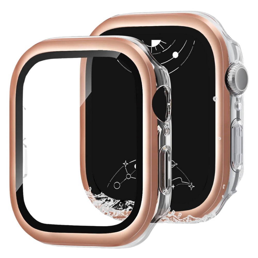 Sive Tempered Glass Metal Case for Apple Watch Series 10 - Astra Straps
