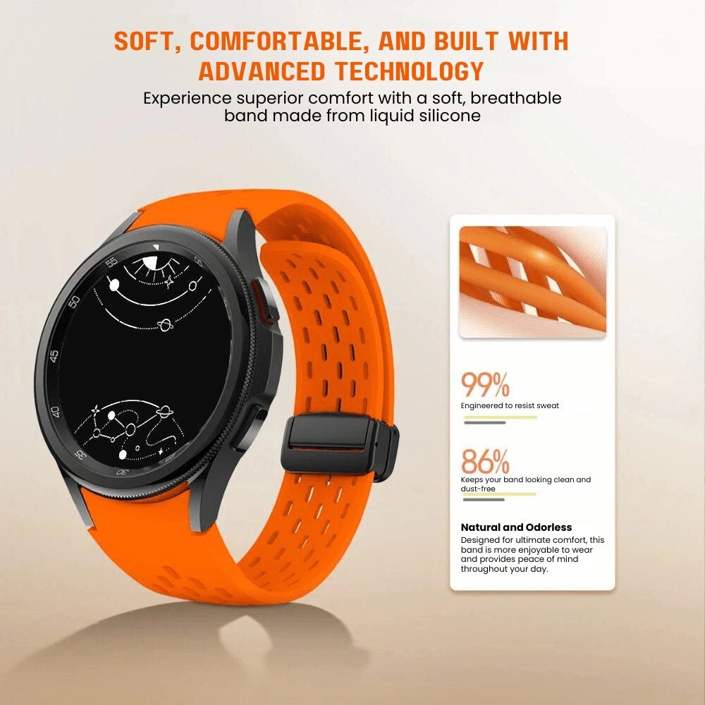 Soleo Magnetisches Silikon-Galaxie-Armband