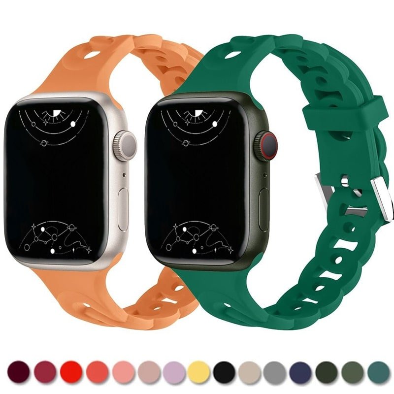 Sursum Silicone Pattern Band - Astra Straps
