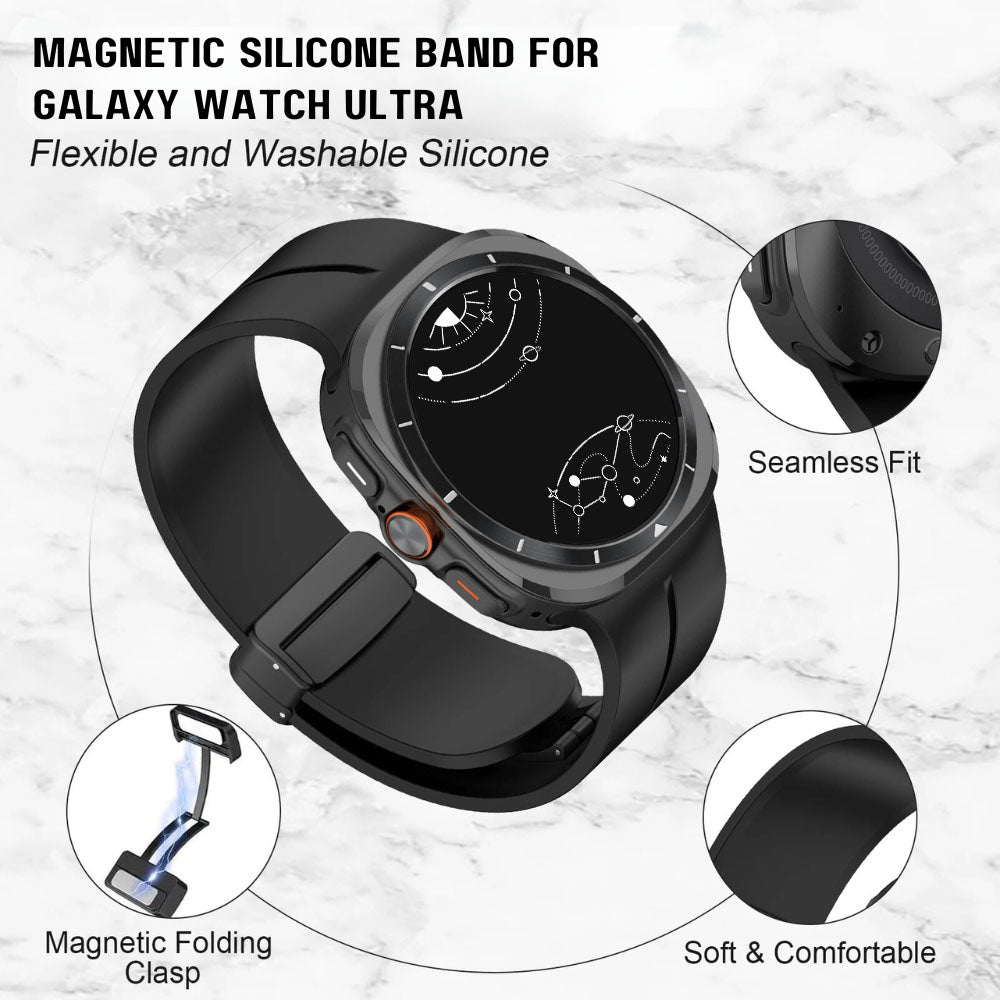 Tempero Magnetisches Silikon Armband für Galaxy Watch Ultra