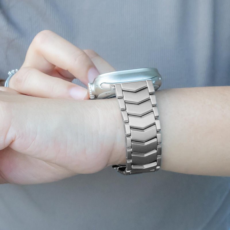 Tenax Titan-Stahl-Glieder Armband