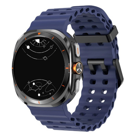 Terreo Marine Silikon Armband für Galaxy Watch Ultra