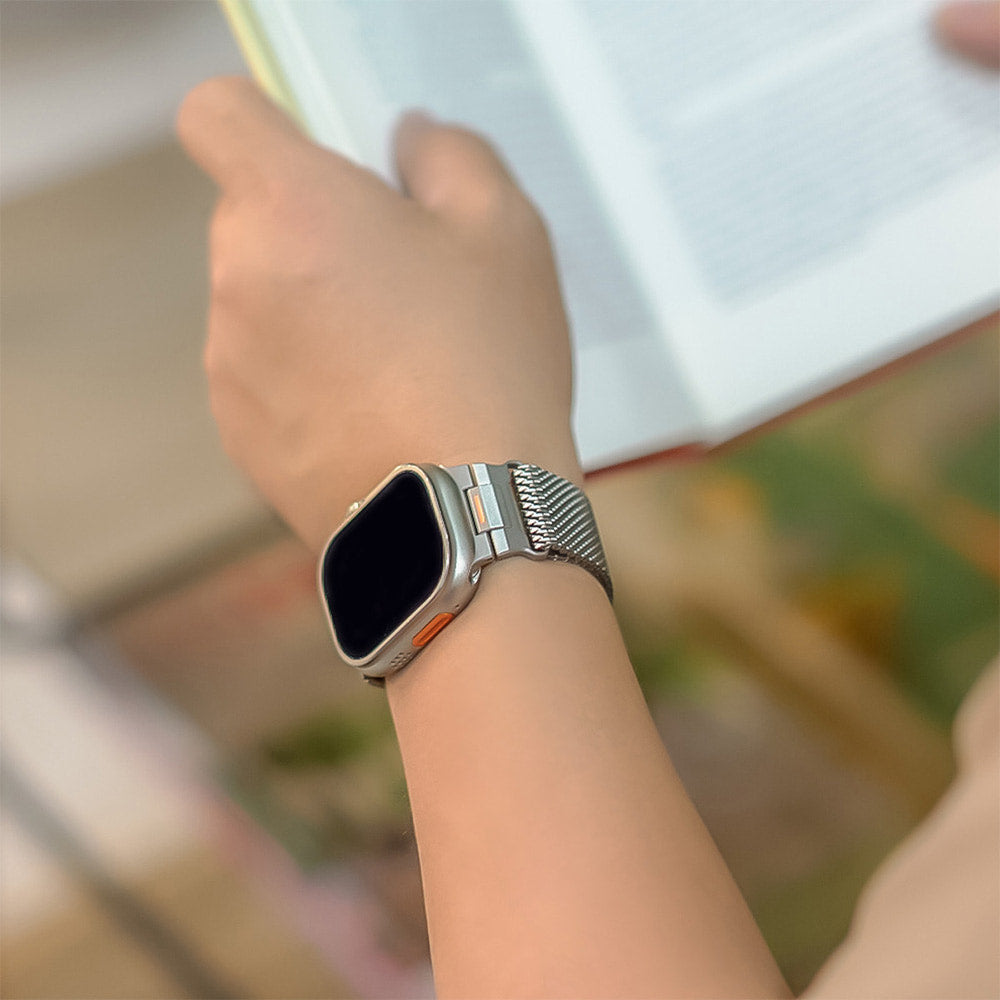 Noceo Magnetisch Milanese Stahl Armband