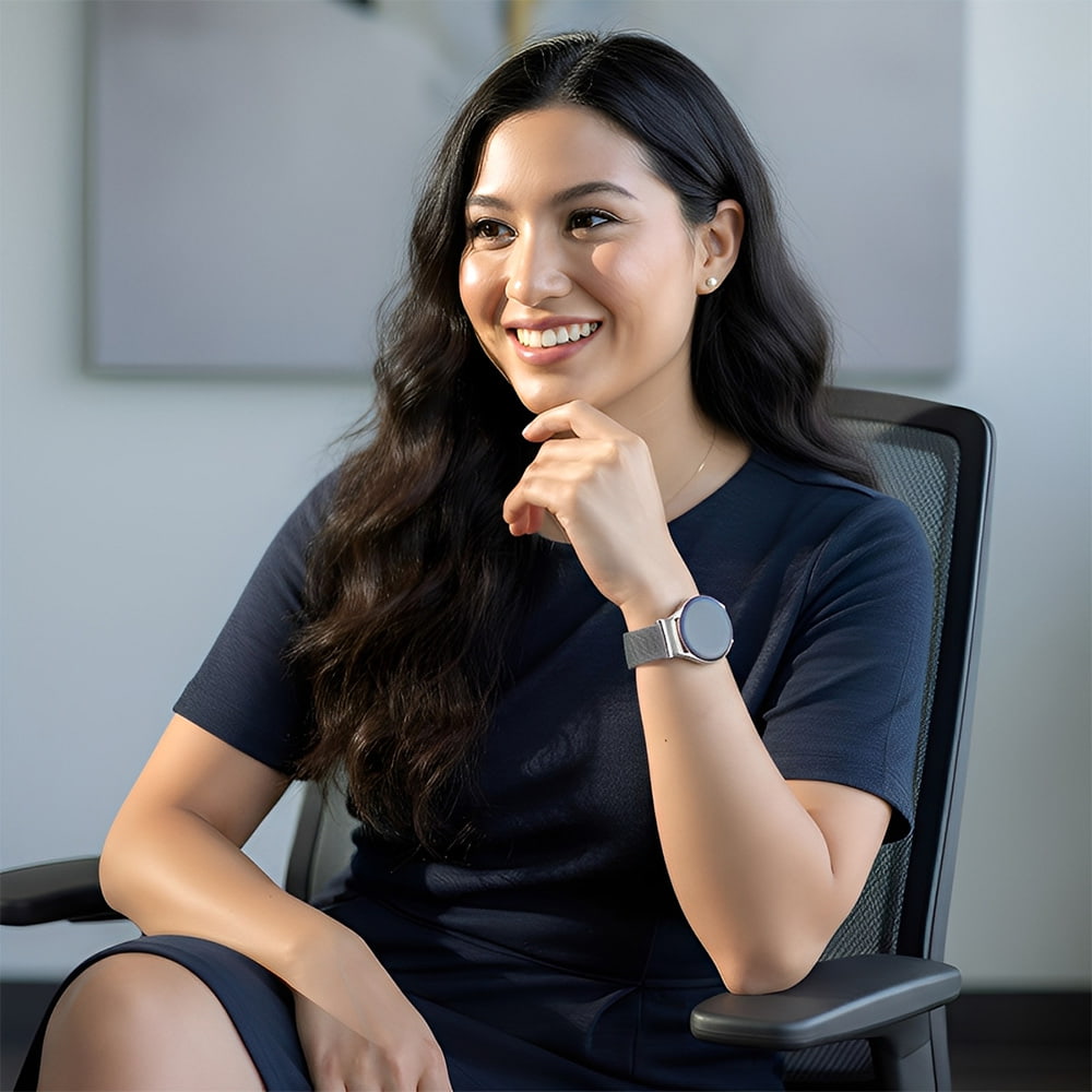 Ebur Magnetisches Galaxy-Armband aus Edelstahl