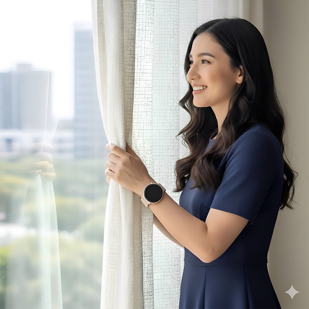 Mica Geflochtenes Nylon-Galaxie-Armband