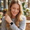 Velox Engraved Flower Silicone Band - Astra Straps