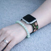 Velox Graviertes Blumen-Silikonarmband