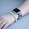 Velox Graviertes Blumen-Silikonarmband