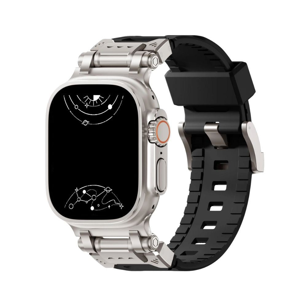 Venio Silikon Robust Metall-Armband