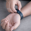 Verus Magnetisches Stahl- & Silikonarmband