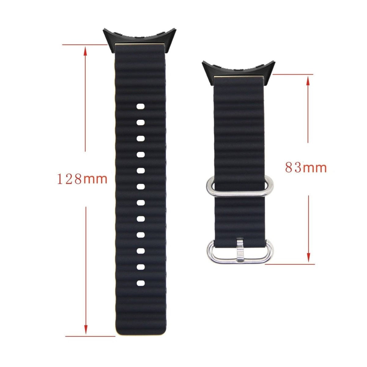 Vexi Silikon-Sport Armband für Google Pixel Watch