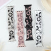 Virga Flower Engraved Silicone Band - Astra Straps